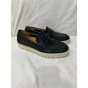 Vionic Men’s Uptown Black Leather Slip On Loafer Size 11 Wide
